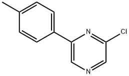 2-CHLORO-6-(4-METHYLPHENYL)PYRAZINE Struktur