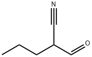 2-formylpentanenitrile Struktur