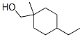 4-ethyl-alpha-methylcyclohexylmethanol Struktur