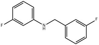 3-Fluoro-N-(3-fluorobenzyl)aniline, 97% Struktur