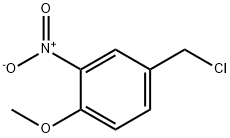 4-(chloromethyl)-2-nitroanisole  Struktur