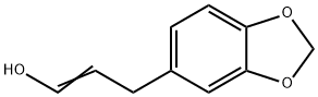 3-(1,3-Benzodioxol-5-yl)-1-propen-1-ol Struktur