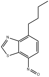 Benzothiazole, 4-butyl-7-nitroso- (9CI) Struktur