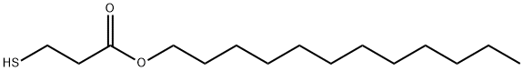 DODECYL 3-MERCAPTOPROPIONATE Struktur