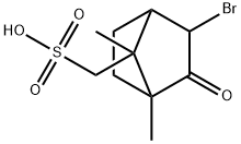 3-bromo-2-oxobornane-8-sulphonic acid Struktur