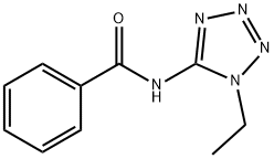 Benzamide, N-(1-ethyl-1H-tetrazol-5-yl)- (9CI) Struktur