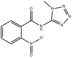 Benzamide, N-(1-methyl-1H-tetrazol-5-yl)-2-nitro- (9CI) Struktur