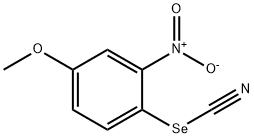 4-methoxy-2-nitrophenyl selenocyanate Struktur