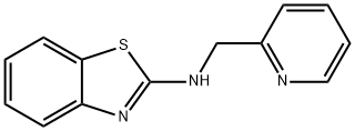 N-(pyridin-2-ylmethyl)-1,3-benzothiazol-2-amine Struktur