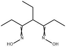 4-Ethyl-3,5-heptanedione dioxime Struktur