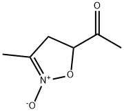 Ethanone, 1-(4,5-dihydro-3-methyl-2-oxido-5-isoxazolyl)- (9CI) Struktur