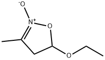 Isoxazole, 5-ethoxy-4,5-dihydro-3-methyl-, 2-oxide (9CI) Struktur