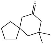 9,9-Dimethylspiro[4,5]decan-7-one Struktur