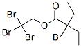 2-Bromo-2-ethylbutyric acid 2,2,2-tribromoethyl ester Struktur