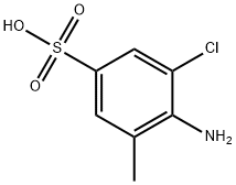 6-amino-5-chlorotoluene-3-sulphonic acid  Struktur