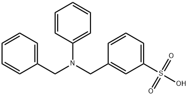 N-benzyl-N-3'-sulfobenzylaniline Struktur