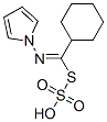 Thiosulfuric acid S-[pyrrolizino(cyclohexyl)methyl] ester Struktur