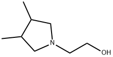 3,4-Dimethylpyrrolidine-1-ethanol Struktur