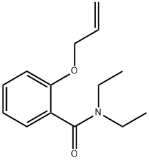 N,N-Diethyl-2-(allyloxy)benzamide Struktur