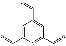 2,4,6-Pyridinetricarbaldehyde Struktur