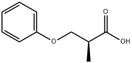 Propanoic acid, 2-methyl-3-phenoxy-, (2S)- (9CI) Struktur