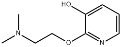 2-(2-DIMETHYLAMINOETHOXY)-3-HYDROXYPYRIDINE DIHYDROCHLORIDE Struktur