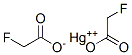 2-fluoroacetate: mercury(+2) cation Struktur