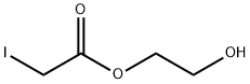 Iodoacetic acid 2-hydroxyethyl ester Struktur