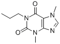 1-N-PROPYL-3,7-DIMETHYLXANTHINE Struktur