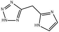 5-(1H-imidazol-2-ylmethyl)-2H-tetrazole Struktur