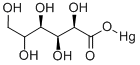 Mercury gluconate Struktur