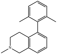 1,2,3,4-Tetrahydro-2-octanoylisoquinoline Struktur