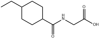 Glycine, N-[(4-ethylcyclohexyl)carbonyl]- (9CI) Struktur