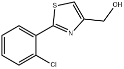 [2-(2-CHLORO-PHENYL)-THIAZOL-4-YL]-METHANOL Struktur