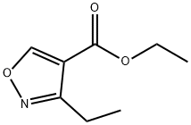 4-Isoxazolecarboxylicacid,3-ethyl-,ethylester(9CI) Struktur