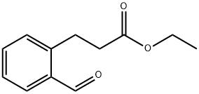 ETHYL 3-(2-FORMYLPHENYL)PROPANOATE Struktur