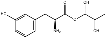 1,2-dihydroxypropyl 3-hydroxy-3-phenylalaninate Struktur