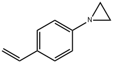 Aziridine, 1-(4-ethenylphenyl)- (9CI) Struktur