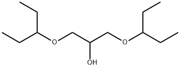 1,3-Bis(1-ethylpropoxy)-2-propanol Struktur