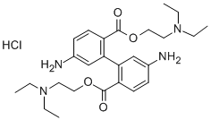 Di-(beta-diethylaminoethyl)-5,5'-diaminodiphenate hydrochloride Struktur