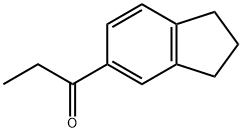 1-Propanone, 1-(2,3-dihydro-1H-inden-5-yl)- Struktur