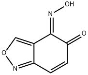 2,1-Benzisoxazole-4,5-dione,4-oxime,(4Z)-(9CI) Struktur