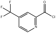 2-Pyridinecarbonyl chloride, 4-(trifluoromethyl)- (9CI) Struktur