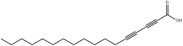 2,4-HEPTADECADIYNOIC ACID Struktur