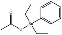 DIETHYLPHENYLTINACETATE Struktur