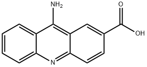 9-Amino-2-acridinecarboxylic acid Struktur