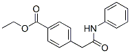 2-[4-(Ethoxycarbonyl)phenyl]acetanilide Struktur