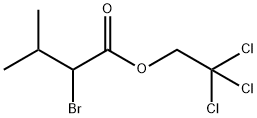 2,2,2-trichloroethyl 2-bromo-3-methyl-butanoate Struktur