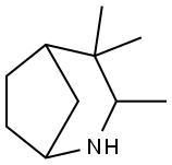 3,4,4-Trimethyl-2-azabicyclo[3.2.1]octane Struktur