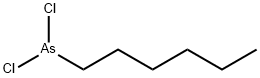 Dichlorohexylarsine Struktur